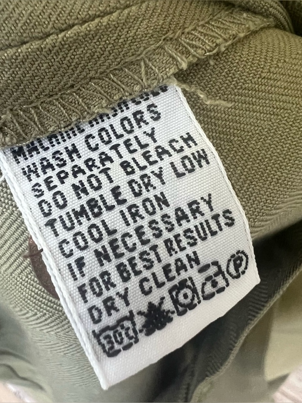 Tommy Bahama 100% Silk Men’s Short Sleeve Shirt Olive Green Size XL - Picture 5 of 14